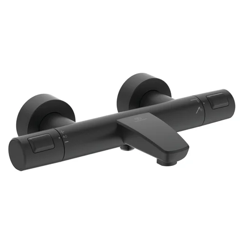 Ideal Standard Ceratherm T25 Badearmatur AP, Silk Black