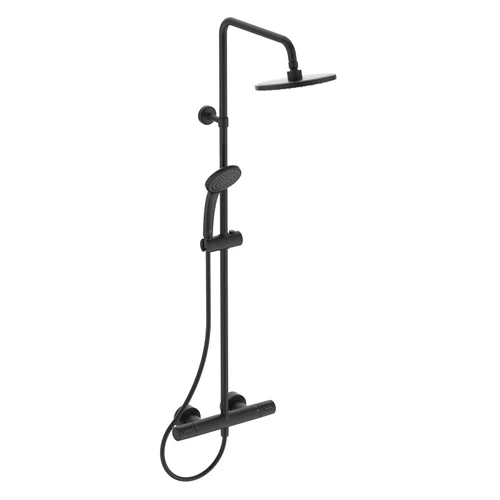 Ideal Standard Ceratherm T25 Duschsystem AP, Silk Black