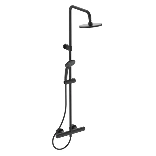 Ideal Standard Ceratherm T25 Duschsystem AP, Silk Black