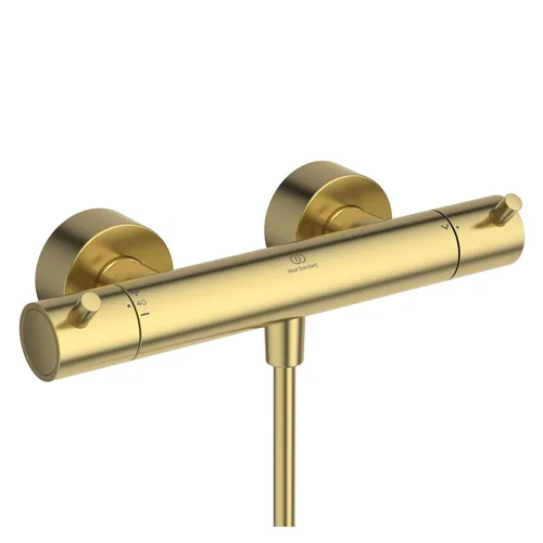 Ideal Standard Ceratherm T125 Brausearmatur AP, Brushed Gold