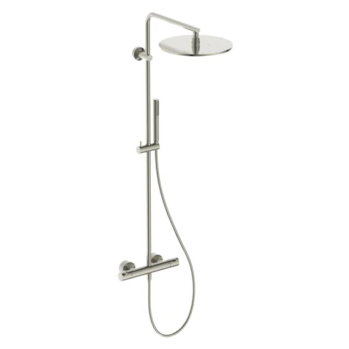 Ideal Standard Ceratherm T125 Duschsystem AP, Silver Storm
