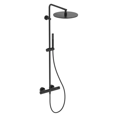 Ideal Standard Ceratherm T125 Duschsystem AP, Silk Black