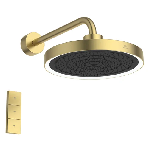 Ideal Standard Idealrain Solos Kopfbrause, Brushed Gold
