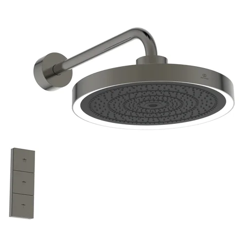 Ideal Standard Idealrain Solos Kopfbrause, Magnetic Grey