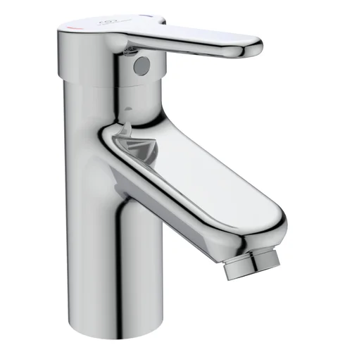 Ideal Standard Waschtischarmatur Ceraplus mit Ablaufgarnitur Ausladung 112mm Chrom, Chrom