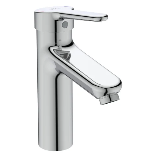 Ideal Standard Waschtischarmatur Ceraplus Grande ohne Ablaufgarnitur Ausladung 123mm Chrom, Chrom