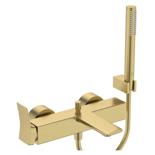 Ideal Standard Conca Bade- Brausearmatur Set, Brushed Gold