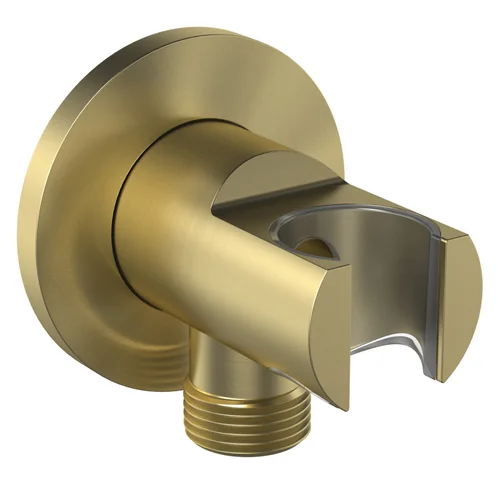 Ideal Standard Idealrain Wandanschlussbogen, Brushed Gold