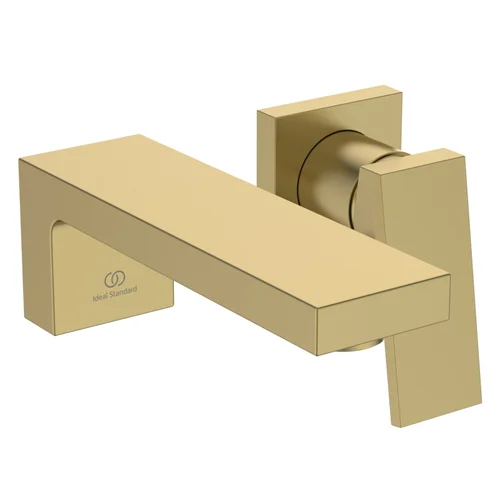 Ideal Standard Extra Wand-Waschtischarmatur, Brushed Gold