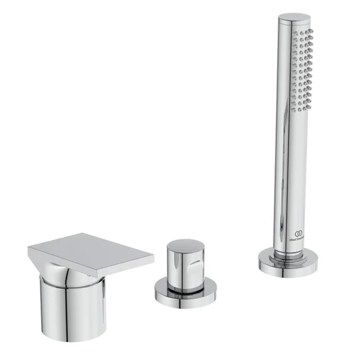 Ideal Standard Extra Wannenrand-Badearmatur, Chrom