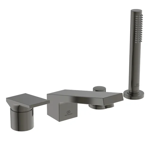 Ideal Standard Extra Wannenrand-Badearmatur, Magnetic Grey