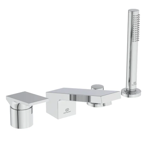 Ideal Standard Extra Wannenrand-Badearmatur, Chrom