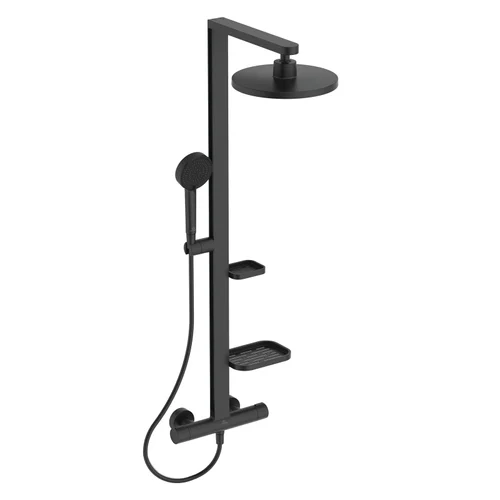 Ideal Standard Ceratherm Alu+ Duschsystem AP, Silk Black