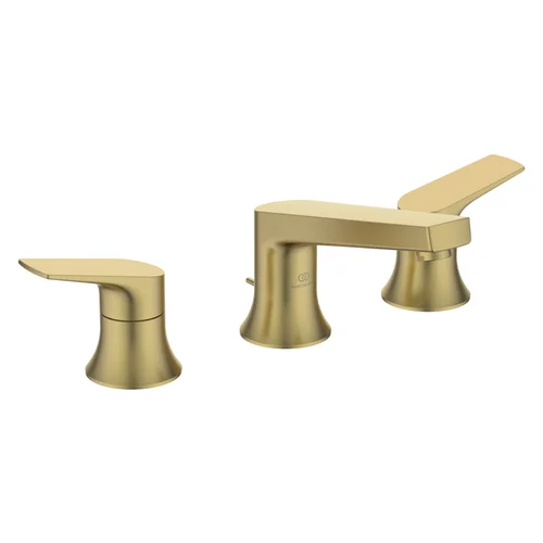 Ideal Standard La Dolce Vita Zweigriff-Waschbeckenarmatur, Brushed Gold