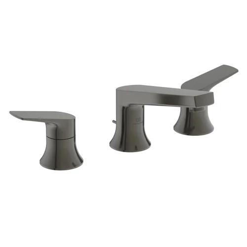 Ideal Standard La Dolce Vita Zweigriff-Waschbeckenarmatur, Magnetic Grey