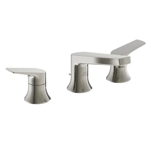 Ideal Standard La Dolce Vita Zweigriff-Waschbeckenarmatur, Silver Storm