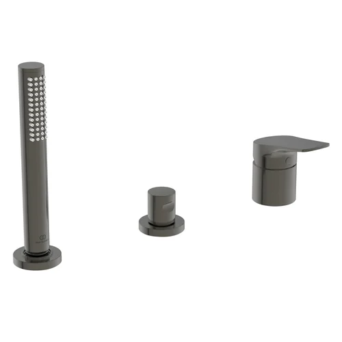 Ideal Standard La Dolce Vita Wannenrand-Badearmatur, Magnetic Grey