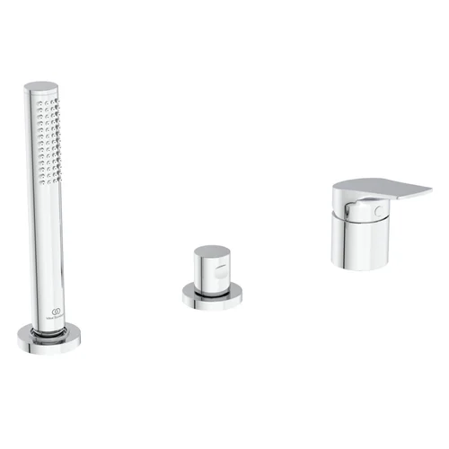 Ideal Standard La Dolce Vita Wannenrand-Badearmatur, Chrom