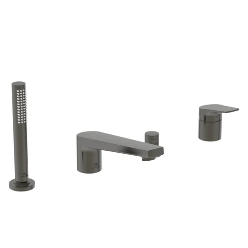Ideal Standard La Dolce Vita Wannenrand-Badearmatur, Magnetic Grey