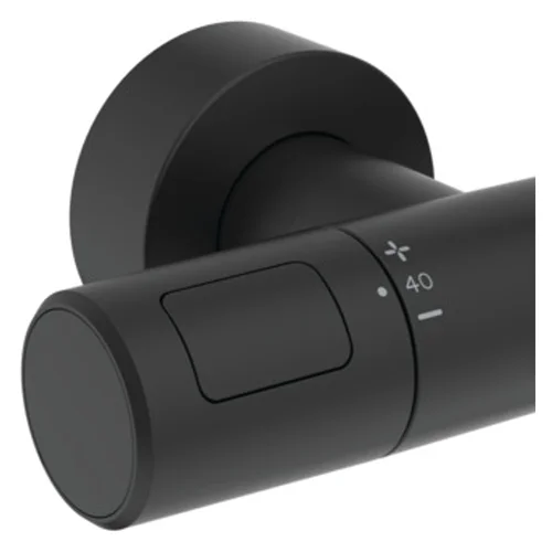Ideal Standard Ceratherm T25+ Duschsystem AP, Silk Black