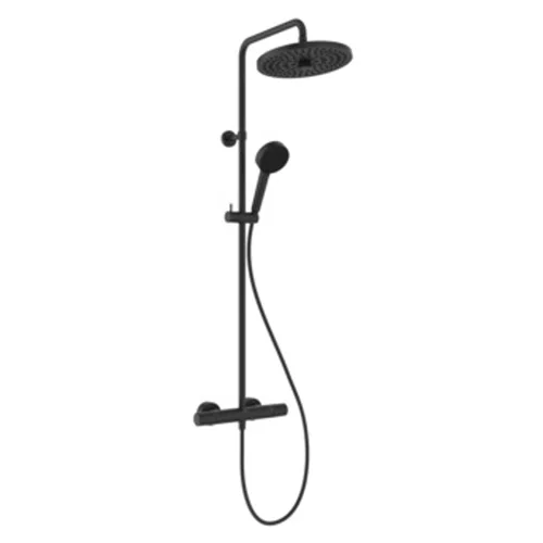 Ideal Standard Ceratherm T25+ Duschsystem AP, Silk Black