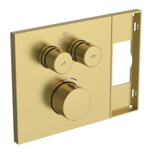 Ideal Standard Ceratherm Navigo Solos Brausearmatur UP Bausatz 2, Brushed Gold