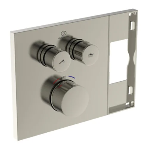 Ideal Standard Ceratherm Navigo Solos Brausearmatur UP Bausatz 2, Silver Storm