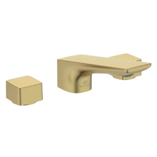 Ideal Standard Conca Zweigriff-Waschbeckenarmatur, Brushed Gold