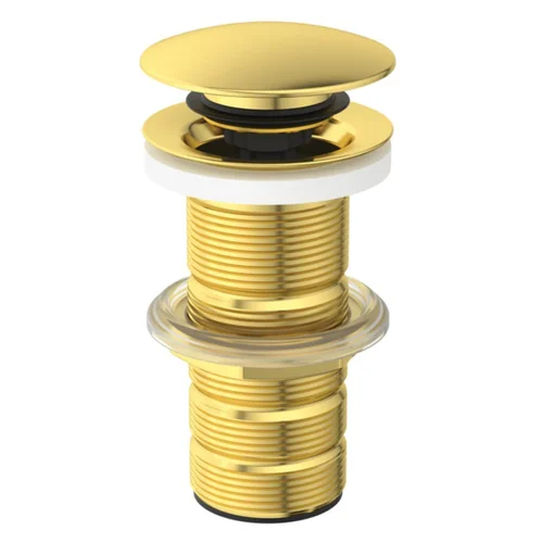 Ideal Standard Multisuite Push-Open Ventil, Brushed Gold