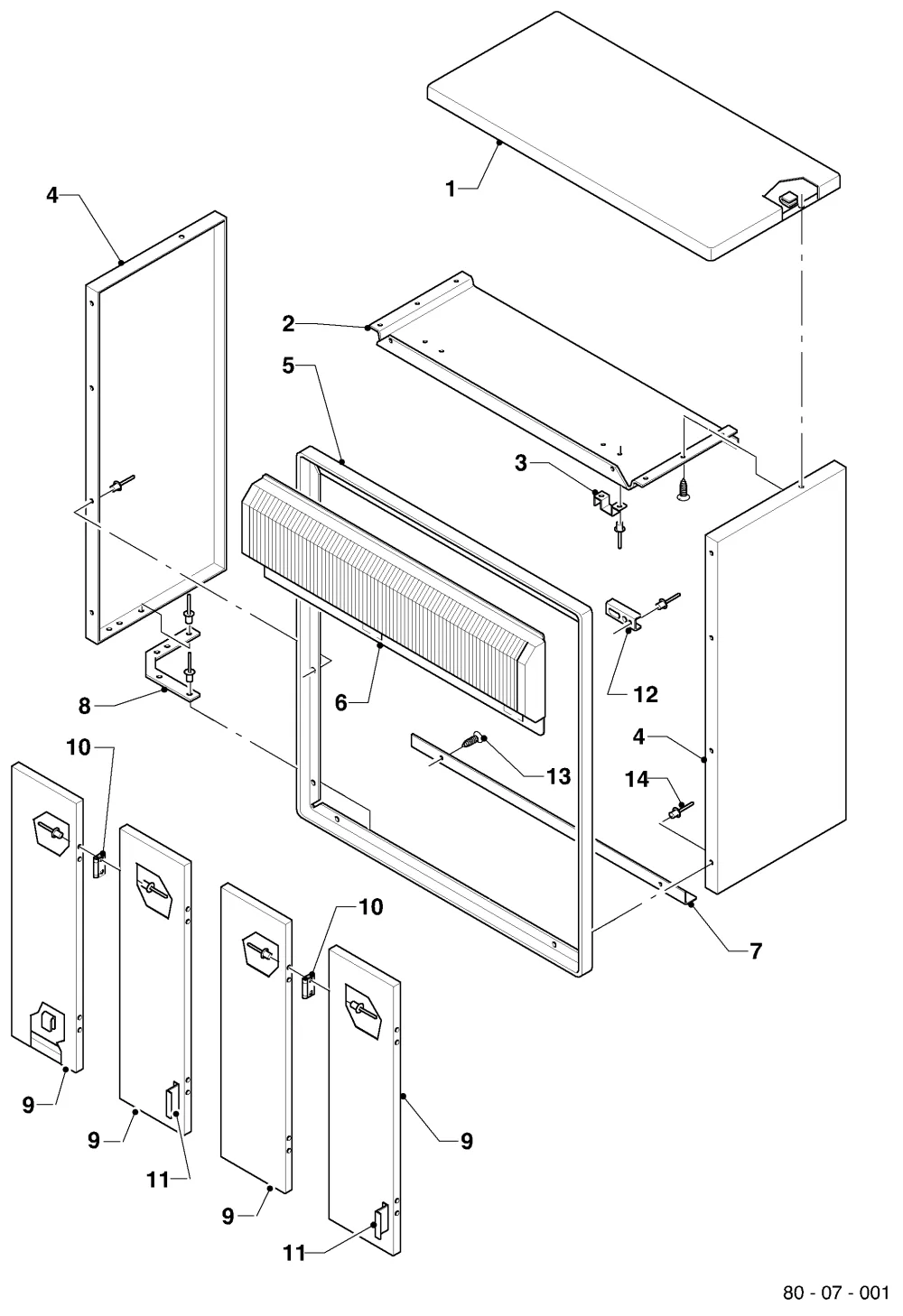 Verkleidungsteile