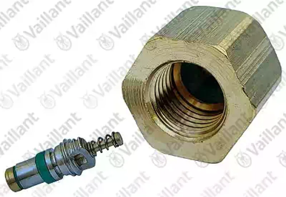 Vaillant Rückschlagventil, Schrader VWL 105+125/6 A S2 (R1) u.w. Vaillant-Nr. 8000049327