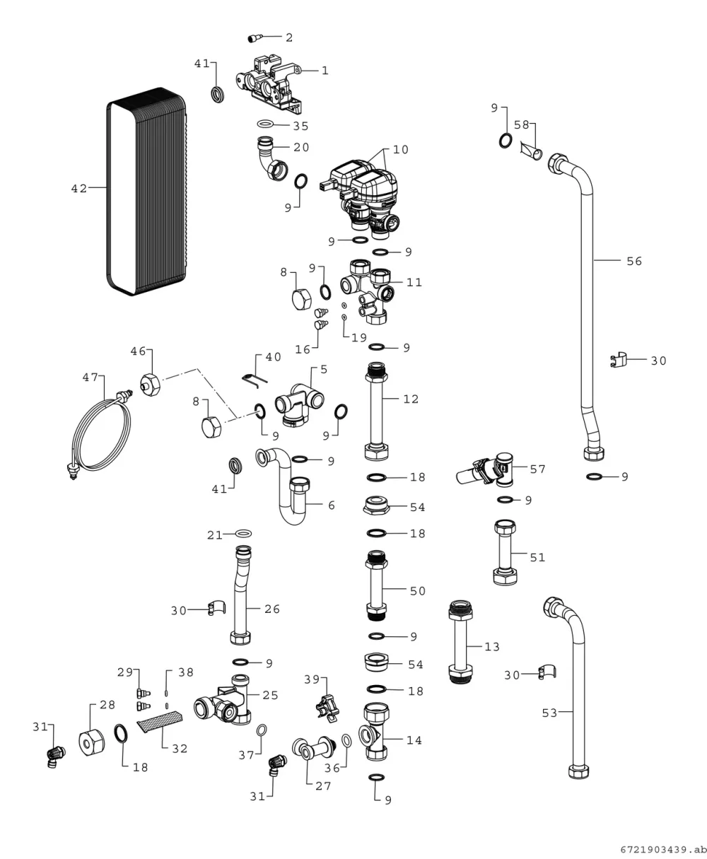 Hydraulikblock (Kreis)