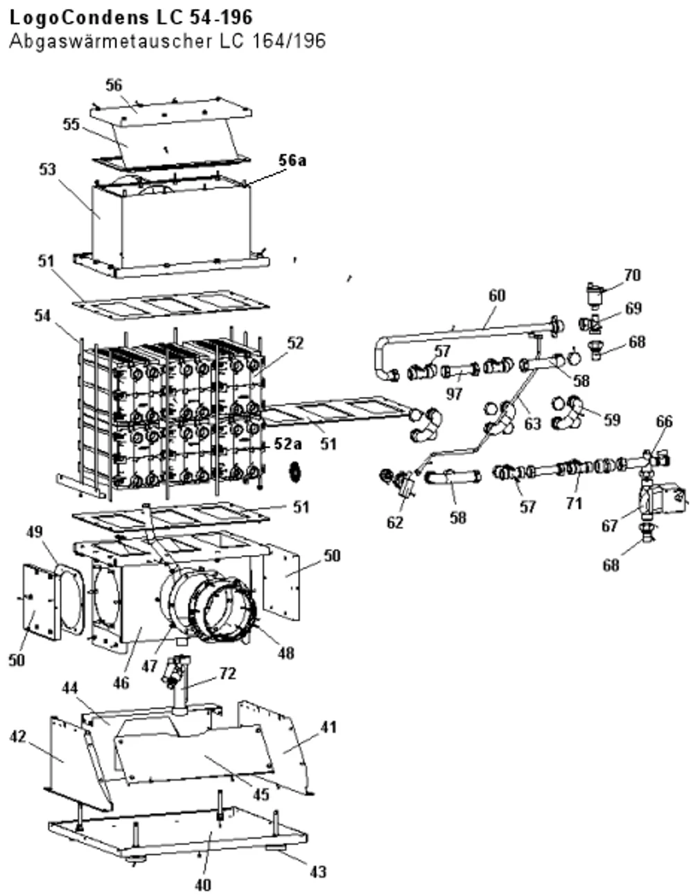 Abgaswärmetauscher LC 164/196