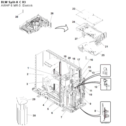 AWHP 6 MR-3: Elektrik