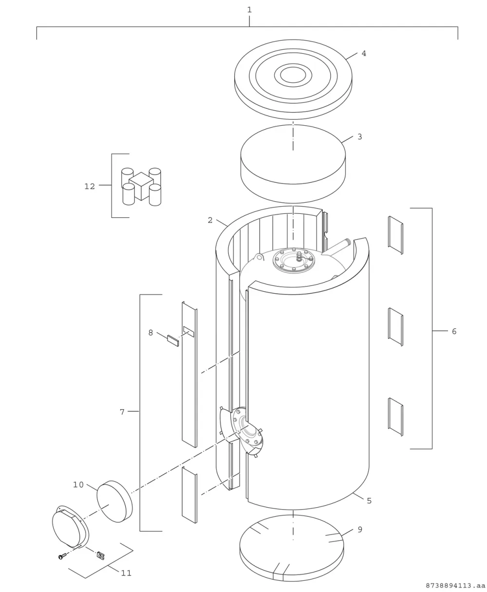 Verkleidung WF405 - WF1005