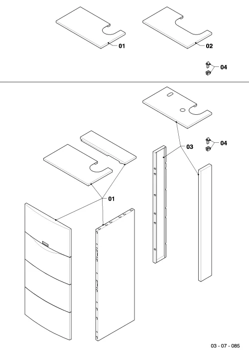 Verkleidung (Designblenden)