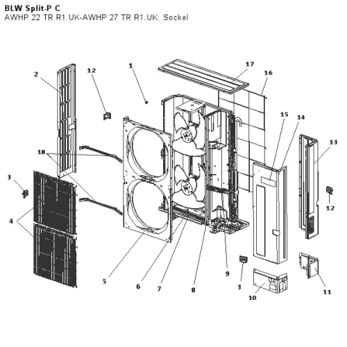 AWHP 22 TR R1.UK-AWHP 27 TR R1.UK: Sockel