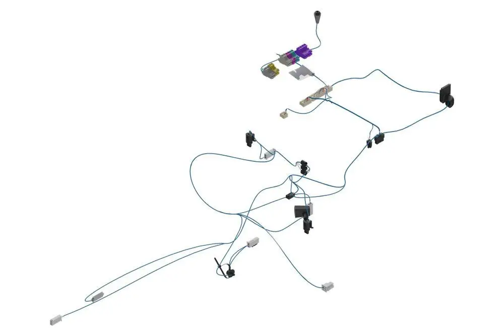 BOSCH Hauptkabelbaum 24V | 8738216126