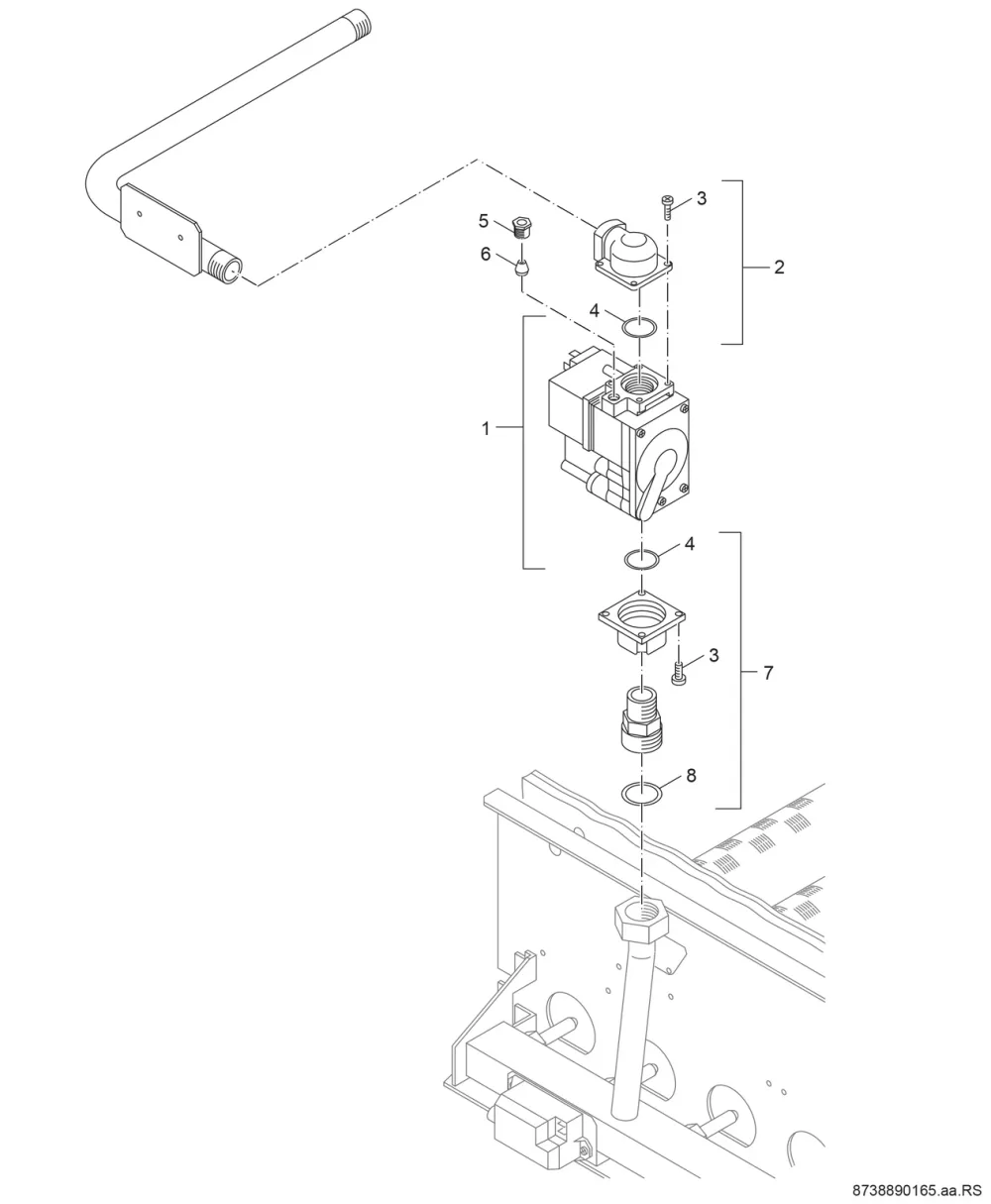 Gasarmatur BM762-012