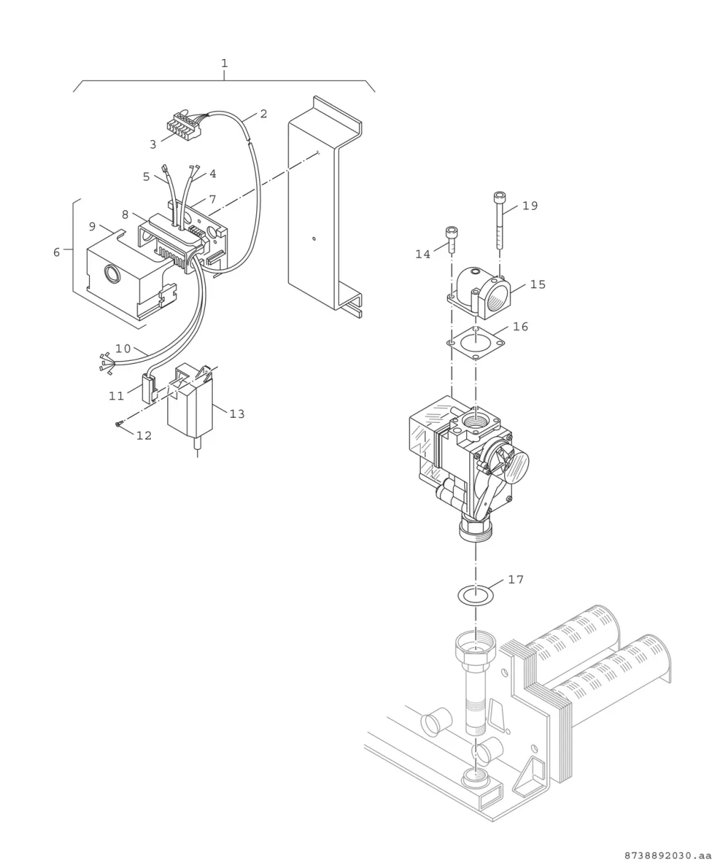 Armatur BM762-014 Landys&Gyr
