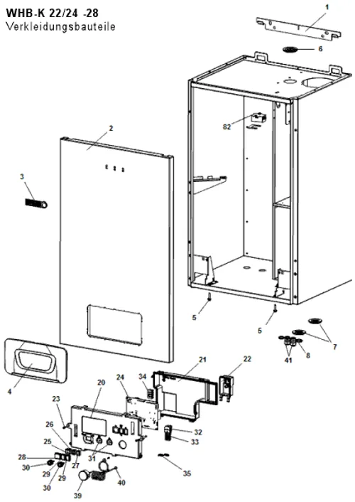 Verkleidungsbauteile
