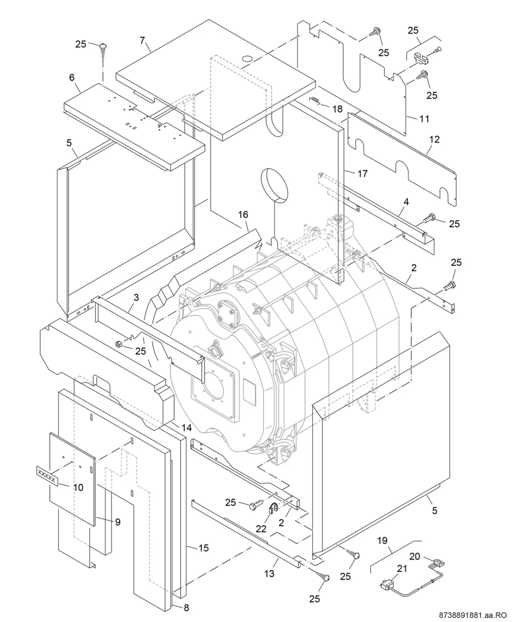 Verkleidung TG31/TG32