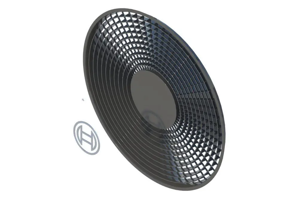BOSCH Luftauslassblende schwarz | 8738217142