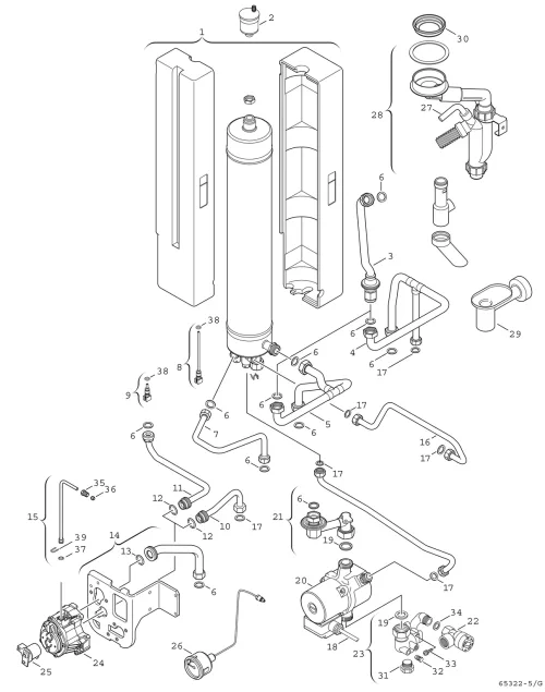 Pumpe/Hydraulikschalter