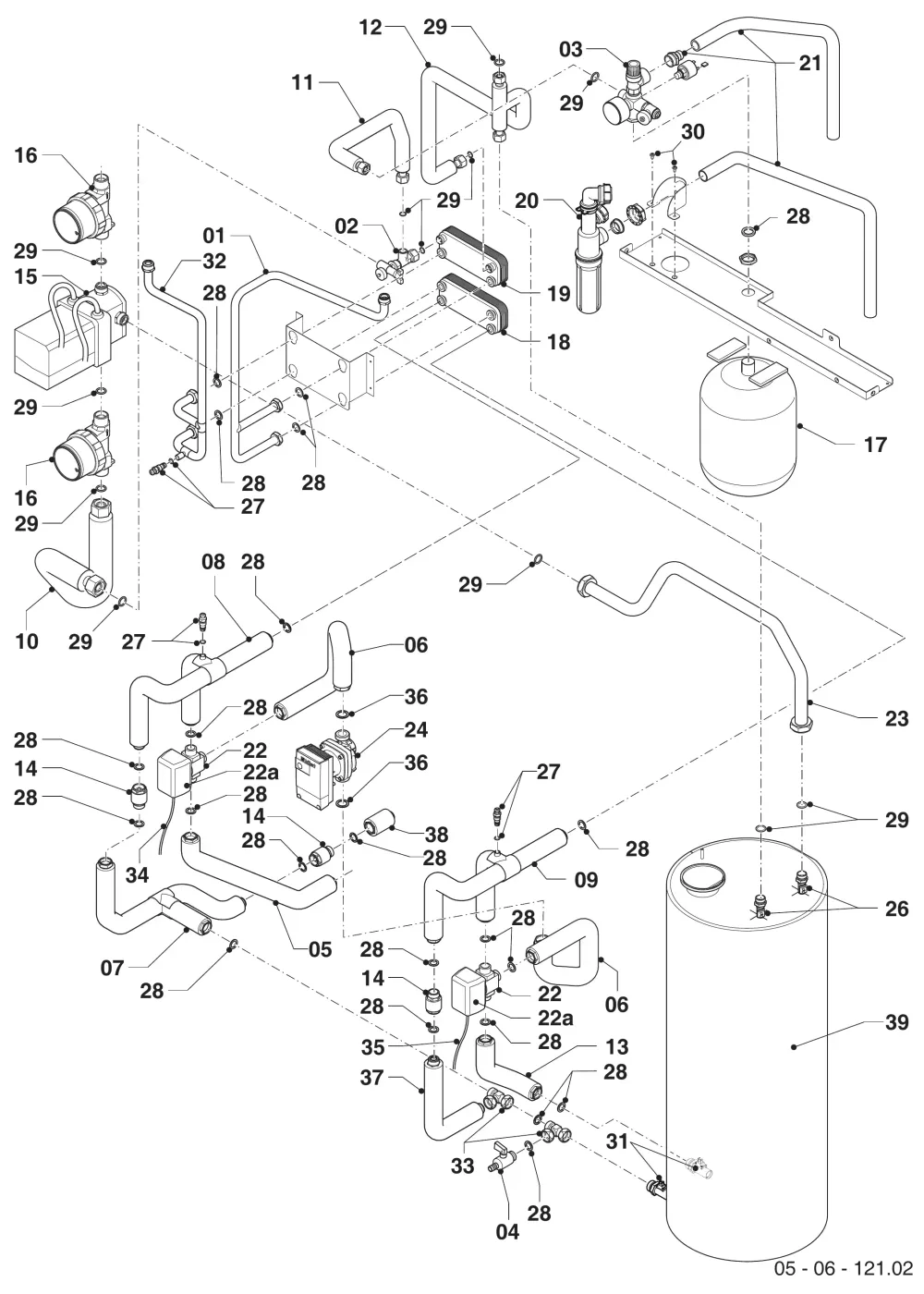 Hydraulik Zeolitheinheit