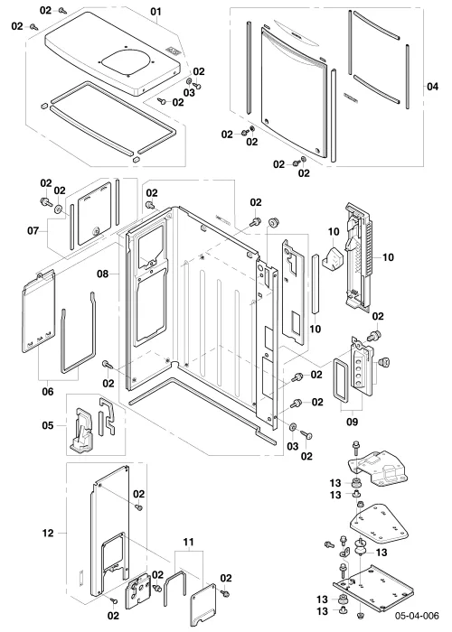 KWK-Modul Verkleidung