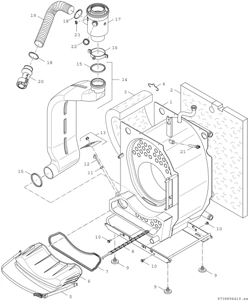 Kesselblock OC 8000F 19/27
