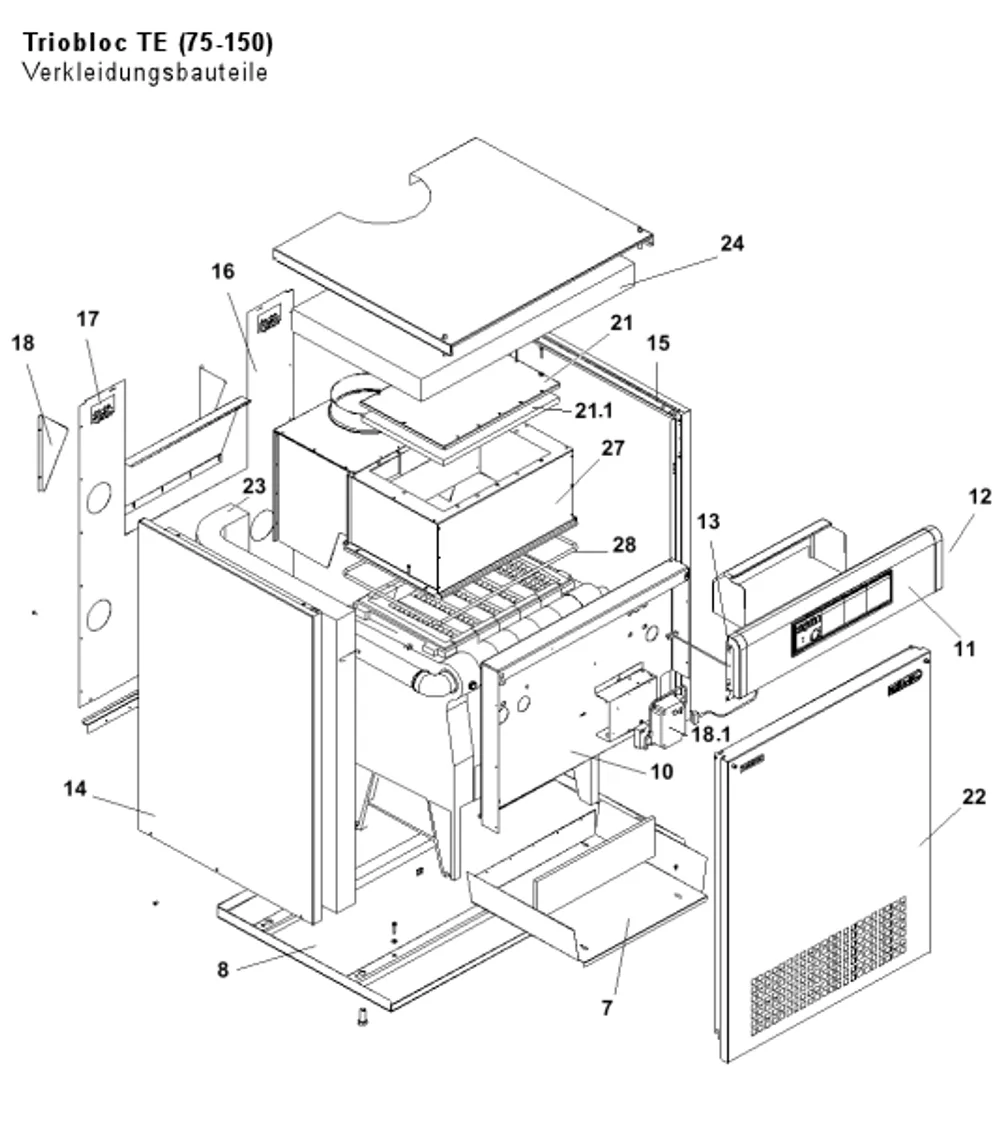 Verkleidungsbauteile