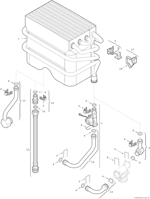 Innenkörper/Hydrogenerator