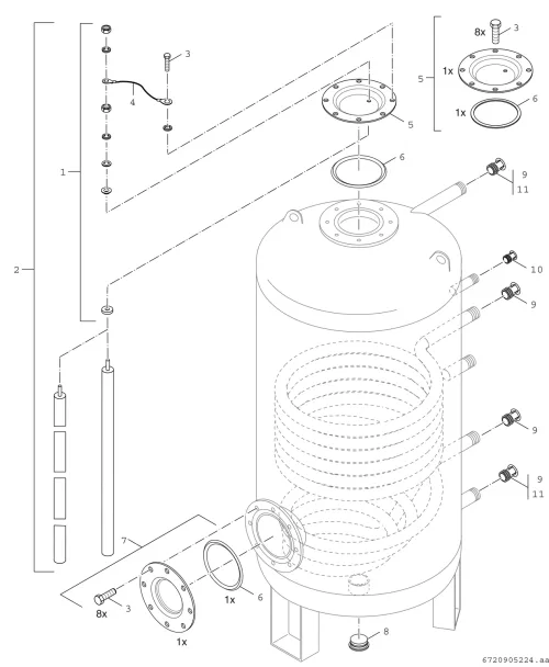Speicher SK500 ZB - SK1000 ZB